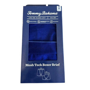 Tommy Bahama Mesh Tech Boxer Brief Men's Medium NWT MSRP $30/1‎ Boxer Per Box